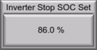 Inverter Stop SOC Set